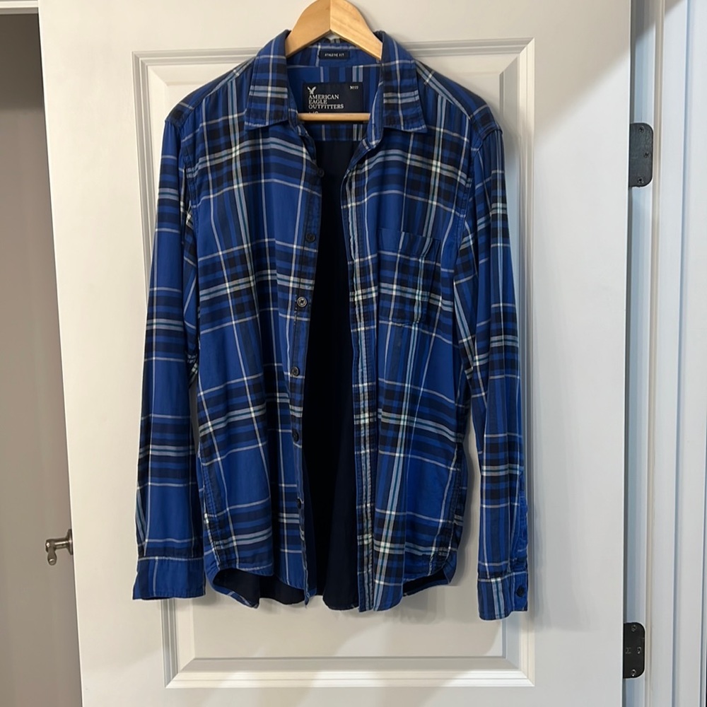 Plaid Shirt | American Eagle | Large